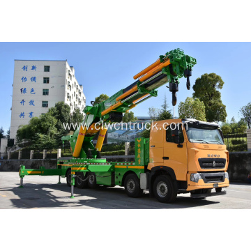 Guaranteed 100% SINO HOWO Truck Mounted 100tons Crane